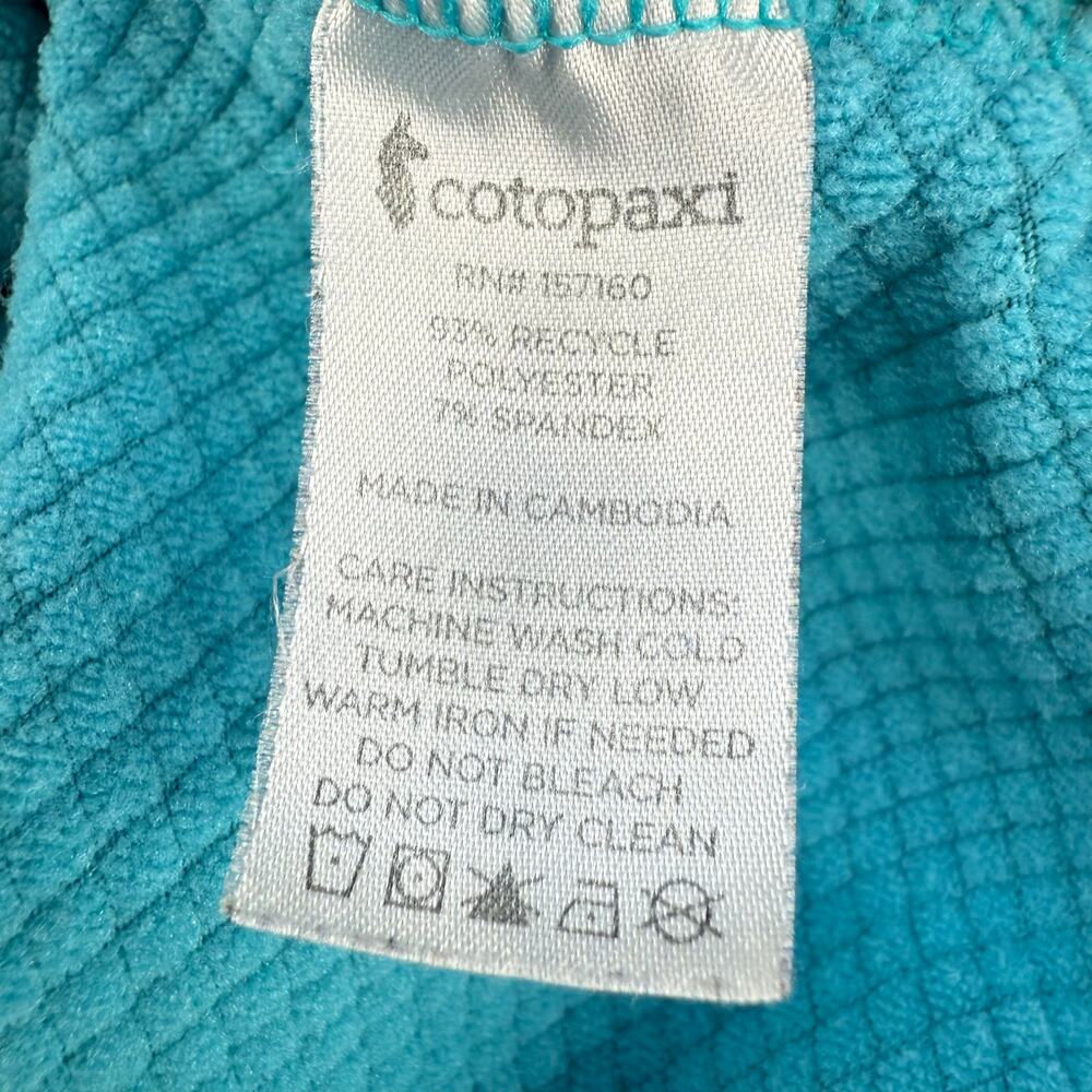 Cotopaxi Crew Neck Sweatshirt Men's L Teal Maroon Long Sleeve Athleisure EUC - Picture 6 of 10